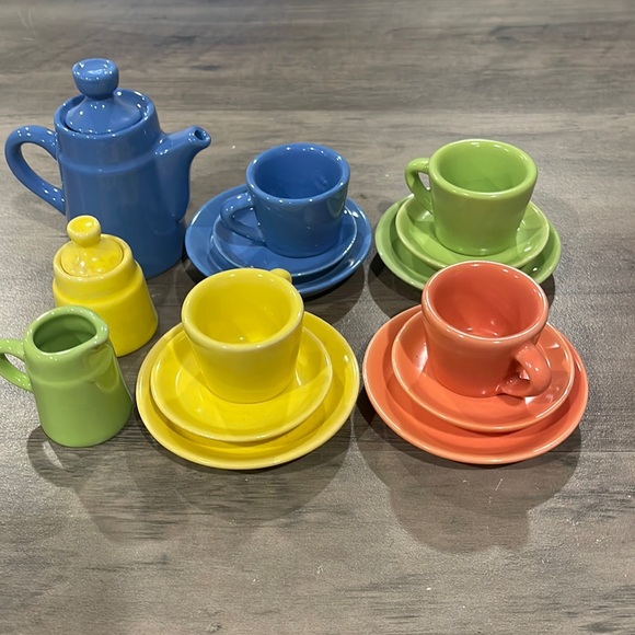 Other Vintage 17 Piece Miniature China Tea Set Poshmark